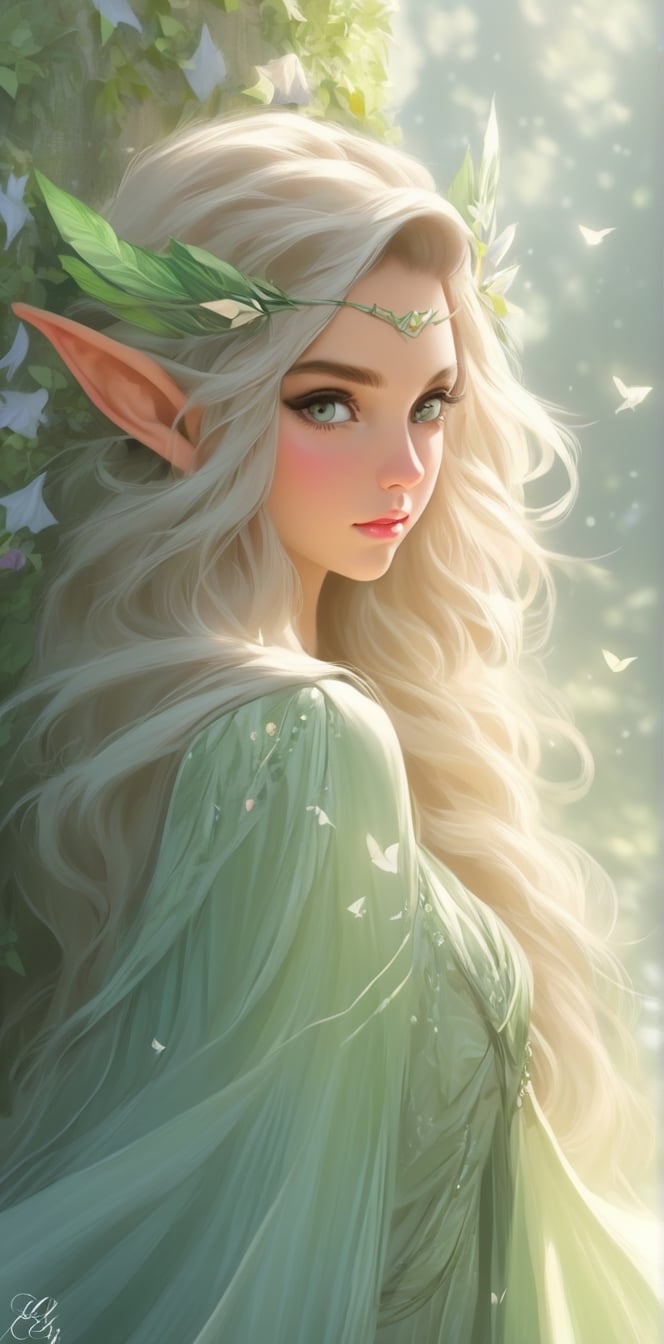 Beautiful elf girl