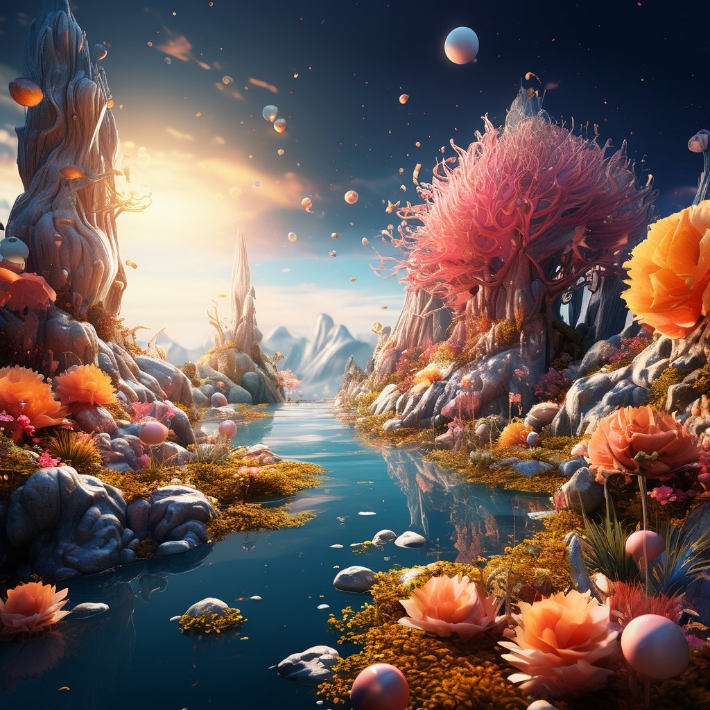 Dappled Light, photo , the entire observable universe in a single bottle, Dreamlike ,Surreal landscapes, Mystical creatures, Twisted reality, Surreal still life, (Extremely Detailed Oil Painting:1.2), glow effects, godrays, Hand drawn, render, 8k, octane render, cinema 4d, blender, dark, atmospheric 4k ultra detailed, cinematic sensual, Sharp focus, humorous illustration, big depth of field, Masterpiece, colors, 3d octane render, 4k, concept art, trending on artstation, hyperrealistic, Vivid colors, extremely detailed CG unity 8k wallpaper, trending on ArtStation, trending on CGSociety, Intricate, High Detail, dramatic, (masterpiece),(best quality),(ultra-detailed),(unrealengine)(octanerender)(HDR),, dreamy magical atmosphere, (skin texture), (film grain), (warm hue, warm tone), cinematic light, side lighting,