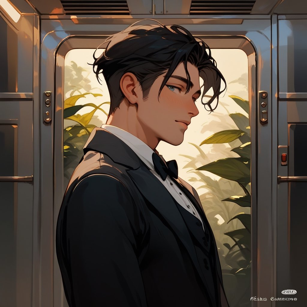 Score_9, Score_8_up, Score_7_up, Score_6_up, Score_5_up, Score_4_up,aa man black hair, sexy guy, wearing a suit, waiting for the elevator,sexy pose,
ciel_phantomhive,jaeggernawt,Indoor,frames,high rise apartment,outdoor