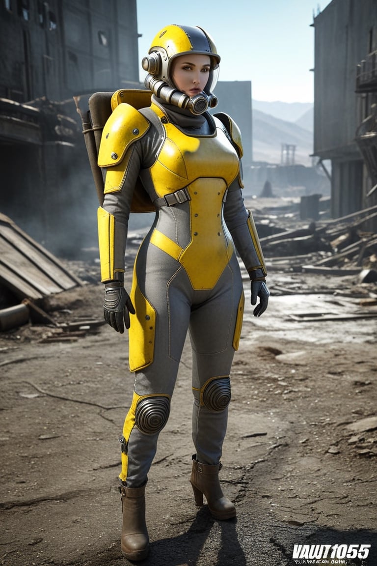 Welcome to the initial design phase of the next-generation body suit for doctors of Vault 105 in Fallout 5, nestled deep within the irradiated wastelands of California! Your task is to create the first concept sketch of the body suit, tailored specifically for the harsh conditions and unique challenges faced by Vault dwellers.

Instructions:

Research and Inspiration: Take some time to immerse yourself in the lore and atmosphere of the Fallout universe, paying particular attention to the environment and technology prevalent in Vault settings. Explore the rugged, utilitarian designs of previous Vault suits for inspiration.

Sketching Process: Begin by sketching rough outlines of the body suit design, focusing on functionality, protection, and comfort. Consider the confined spaces and limited resources typical of Vault life, and design a suit that maximizes mobility while providing essential protection against radiation and other hazards.

Vault 105 Theme Integration: Incorporate elements of Vault 105's design theme into the suit, reflecting the unique culture, history, and values of its inhabitants. Experiment with colors (((white, gray, and yellow,))) symbols, and insignias that resonate with Vault 105's identity, ensuring that the suit is both functional and emblematic of Vault life.

Adaptability and Versatility: Design the body suit to be adaptable to various tasks and environments within the Vault, from maintenance work in cramped corridors to exploration in hazardous areas. Consider features such as reinforced padding, integrated radiation shielding, and utility pouches for carrying essential supplies.

Player Comfort and Customization: Keep in mind the comfort and customization options for the player character. Design the suit with adjustable straps, breathable fabrics, and modular components that allow for personalization based on the wearer's preferences and needs.

Durability and Sustainability: Ensure that the body suit is durable enough to withstand the rigors of Vault life, from daily wear and tear to occasional encounters with hostile creatures or environmental hazards. Explore materials and construction techniques that prioritize longevity and sustainability, minimizing the need for repairs or replacements.

With these considerations in mind, sketch out a concept that embodies the spirit of Vault 105, providing its residents with the protection, functionality, and identity they need to thrive in the harsh realities of the post-apocalyptic wasteland.,Stylish