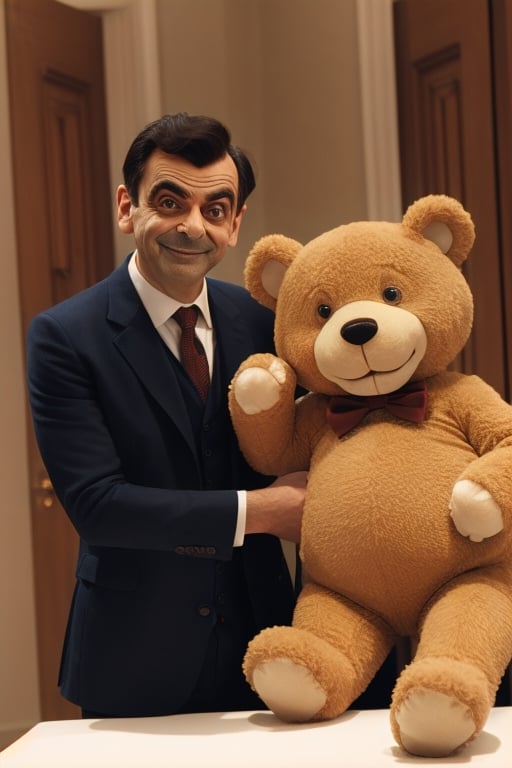 mr bean and teddy