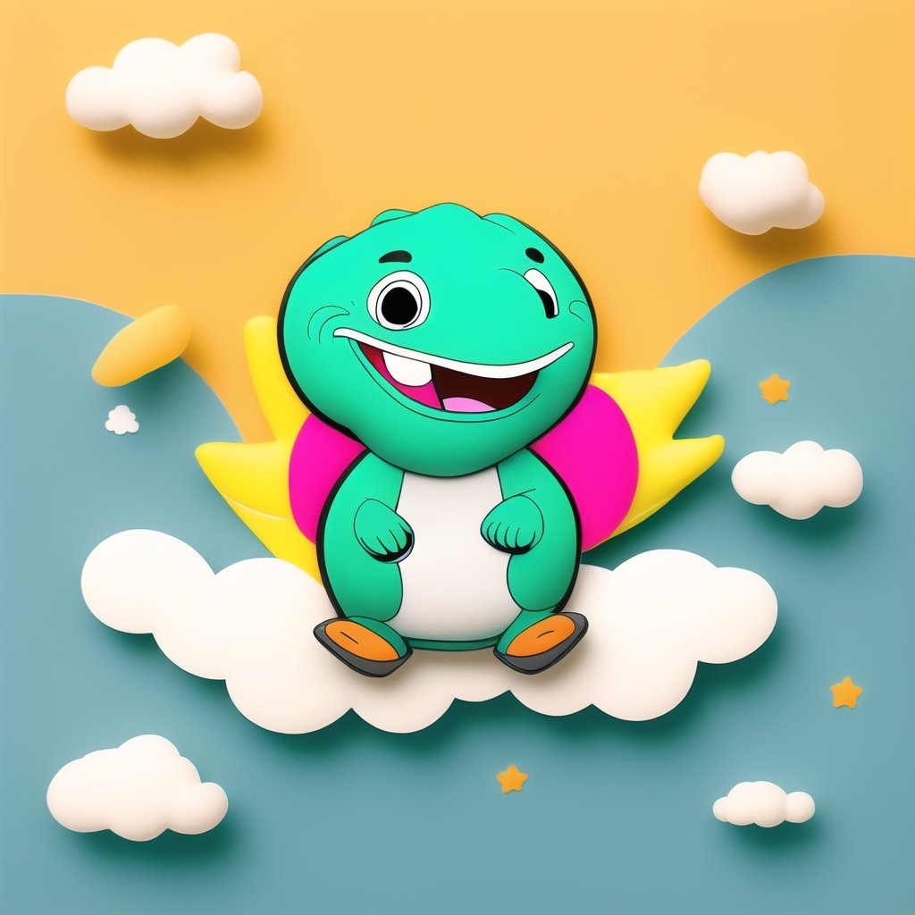 male super cute dinosaur inside a circle background, cute cartoon style, colorful, very clear, very creative, beautiful, 3d childish cute cartoon style:1.3, exceptional cute dinosaur anatomy, weapon, incredibly absurdres, break, (ultra quality, high quality, best quality, exceptional quality, new, newest, best aesthetic, original, outstanding, exceptional), epic cute, cute details, intricate cute detailed texture materials, 