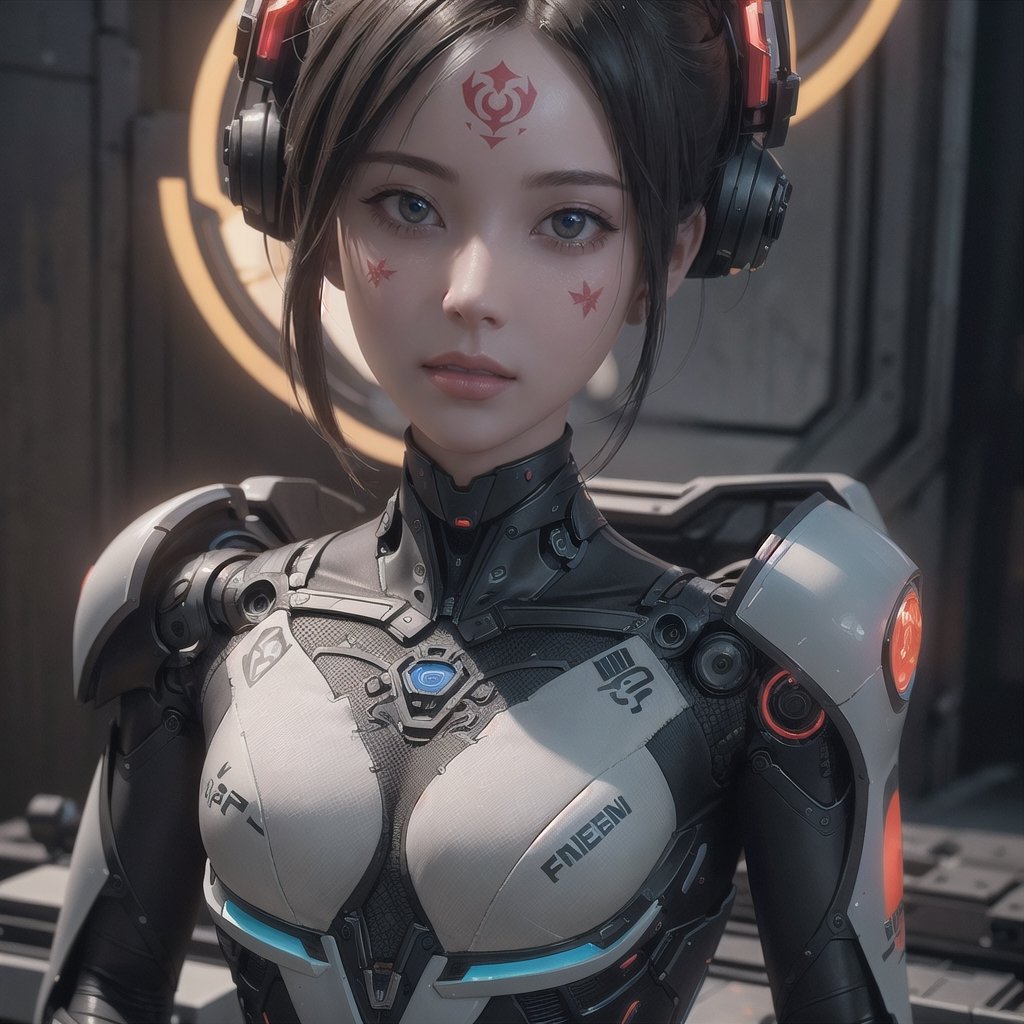 an epic fantastic realism comic book style portrait painting of a japanese robotic geisha with kanji tattoos and decals, apex legends, octane render, intricate detail, 4 k hd, unreal engine 5, ex machina, irobot, gerald brom,Ultra-detailed 3D digital art, high resolution, photorealistic rendering, sharp focus, high-quality background, ultra-detailed landscape, ultra-sharp focus, consistent style, unique and well-developed concept, Unreal Engine, intricate details, beautiful color grading, bright lights , symmetry.
