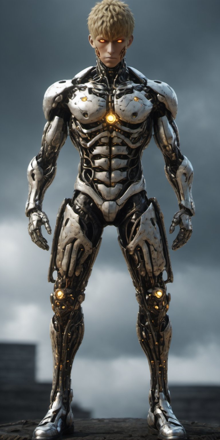 The cyborg Genos, from One Punch Man
