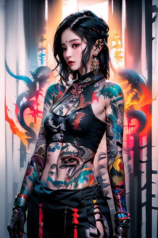 Daughter of Dragon God,color paint,laoliang