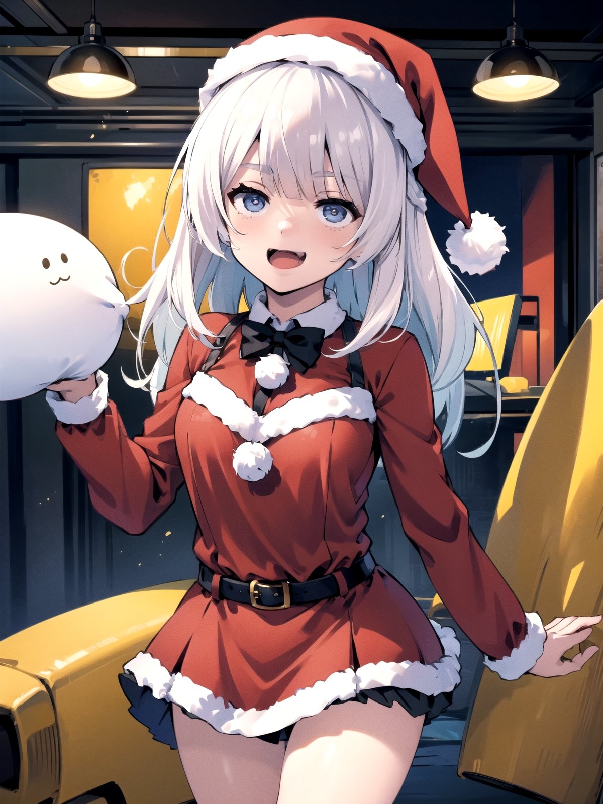 //Quality,
(masterpiece), (best quality), 8k illustration,
//Character,
overlordentoma, 1girl, solo, smile, 
//Fashion,
santa_costume,
//Background,
indoors, christmas, 
//Others,
aquascreaming,aaarisu