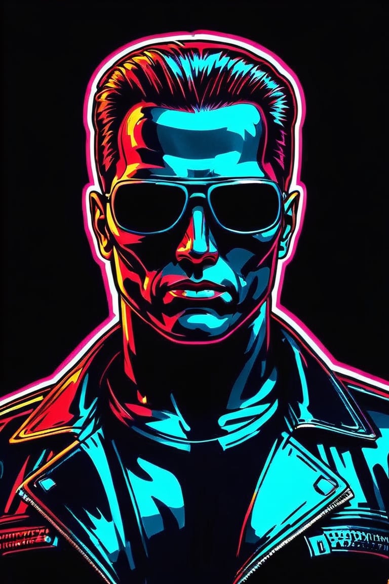 a man 30 years old,in terminator style,no eyes glass,WONG-TERMINATOR2