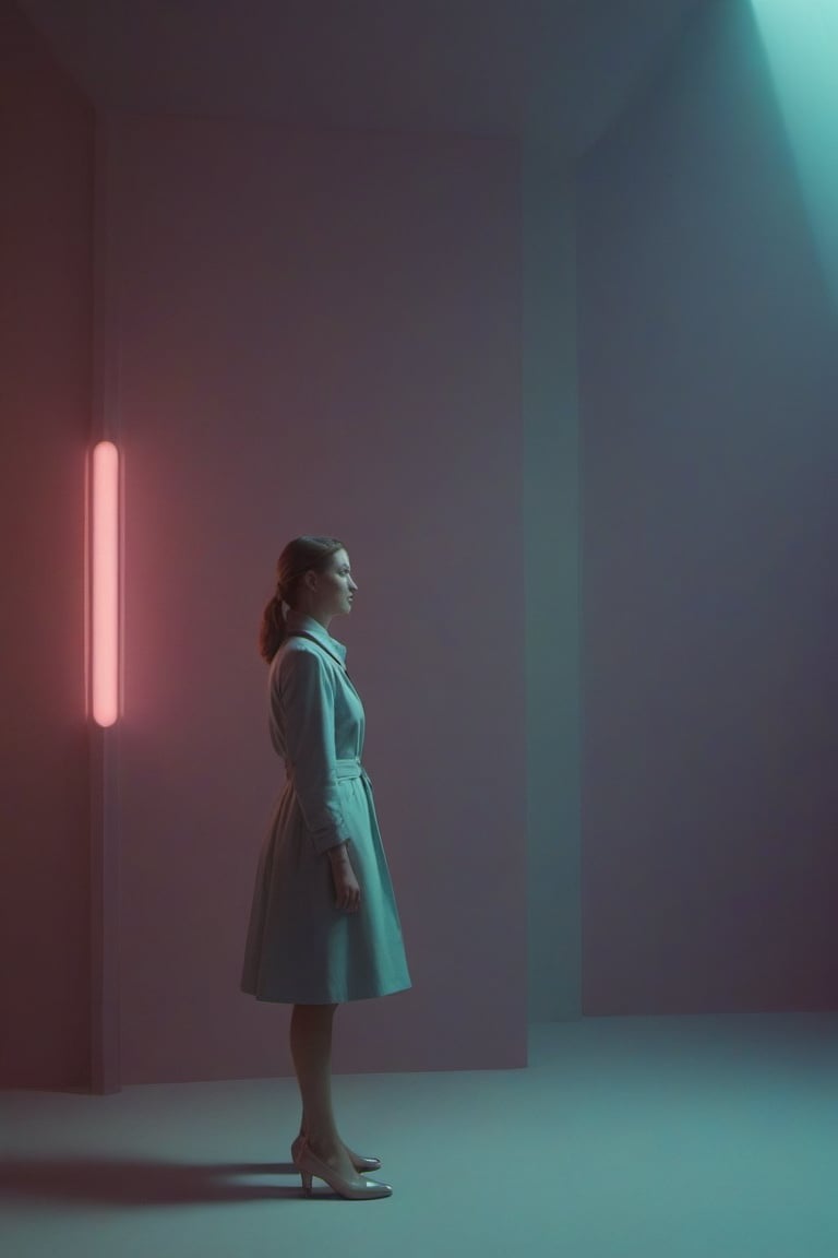 (((Iconic futuristic-sci-fi extremely beautiful)))
(((delicate interplay of light and shadow, artistic expression, emotional resonance)))
(((Chiaroscuro light colors background)))
(((View zoom,view detailed)))
(((by Wes Anderson style))),cinematic style