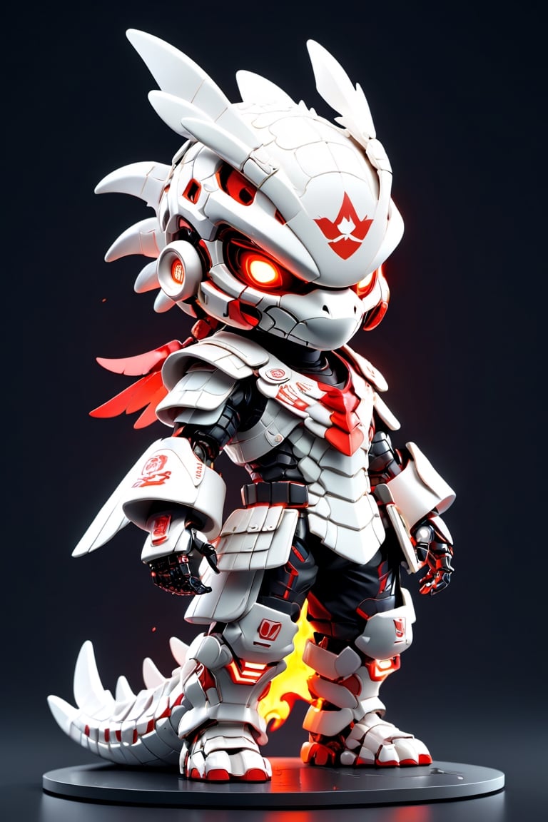 Crocodile ninja fiery ,(Masterpiece, Best Quality: 1.5), EpicLogo, white and red armor, robot , white armor, white face,wing, looking at viewer,Eagle style, center view, cute, toned, cinematic still, cyberpunk, full body, cinematic scene, complex Mechanical details, ground shot, 8K resolution, Cinema 4D, Behance HD, polished metal, shiny, data, white background,WEARING HAUTE_COUTURE DESIGNER DRESS,gh3a