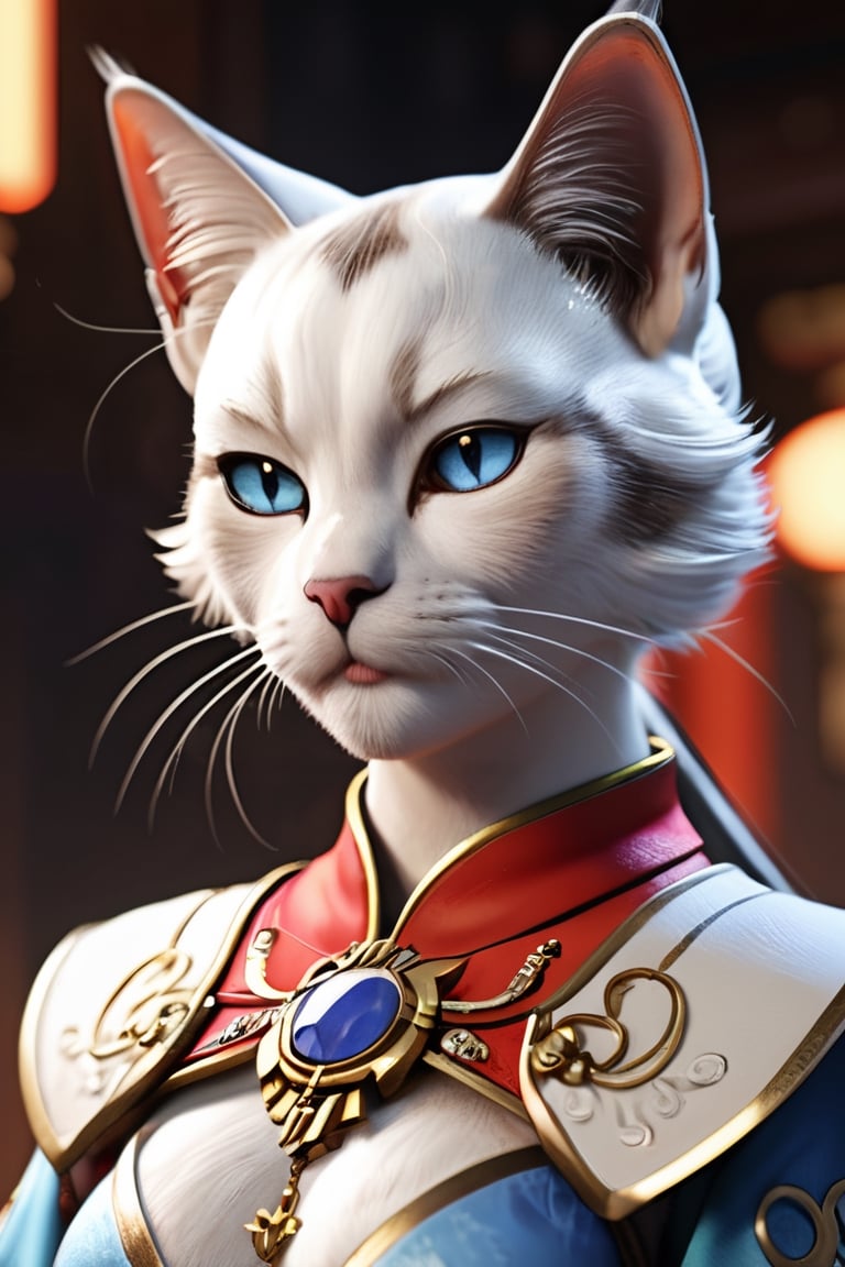 (Stunningly beautiful photo, (Anthropomorphic 😻😻 Siamese cat 😻😻 who became Yang Guifei and is in the court)), Unity, Unreal Engine, High Technology, Octane Rendering, Ultra High Quality, Ultra High Resolution, Ultra High Quality, Ultra Realistic, Color Correct, Good Lighting Settings, Good Composition, Very Low Noise, Sharp Contours, Harmonious Great composition, precise and detailed drawing, masterpiece