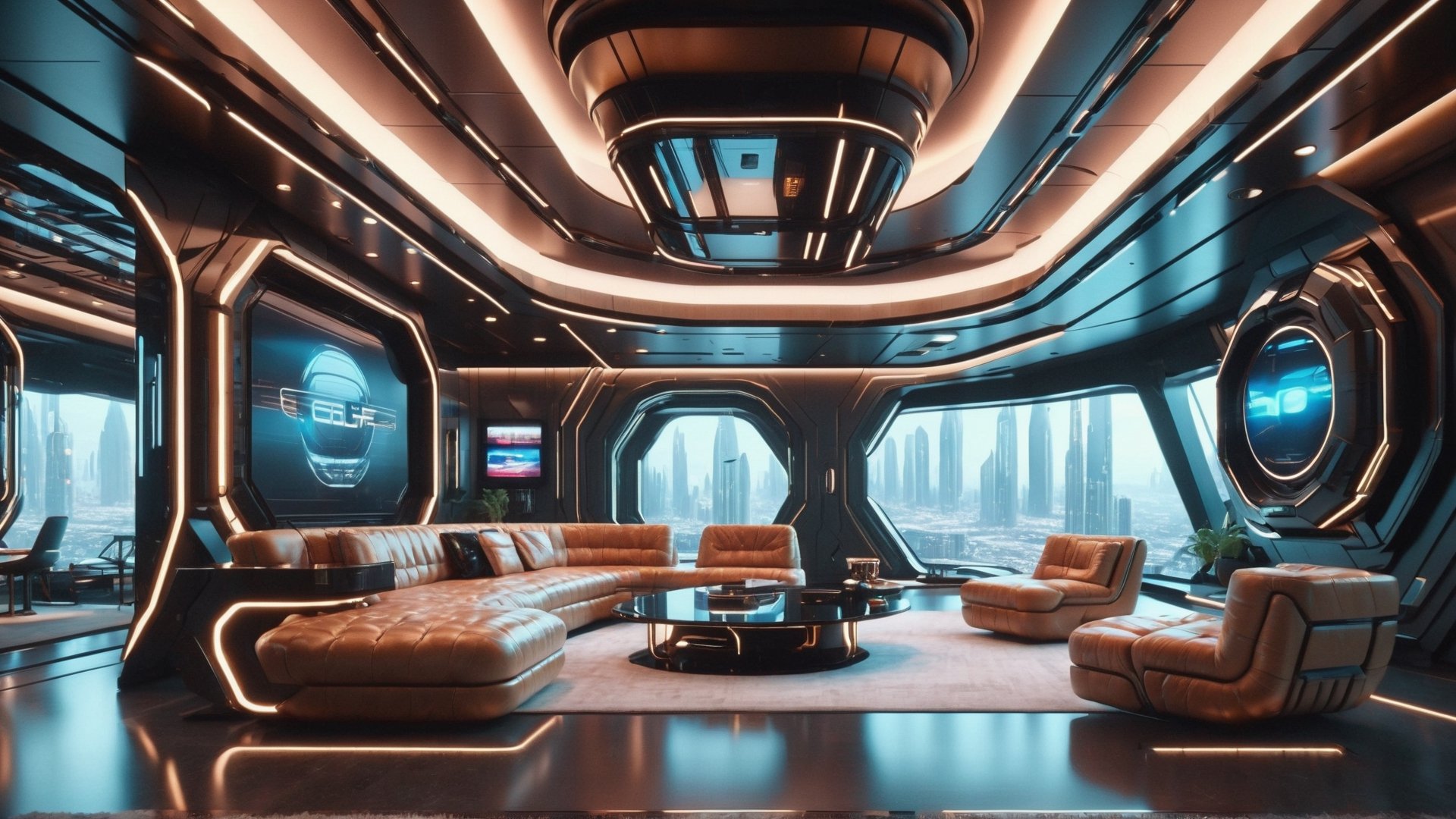 Masterpiece, ultra high definition, ultra high quality, 8k, exquisite details, perfect composition, perfect proportions, precise proportions,
Space station, interior design, oversized floor-to-ceiling windows, future technology, intricate light, future furniture, cyberpunk, postmodern minimalist style, office, outer space background, planet, galaxy,