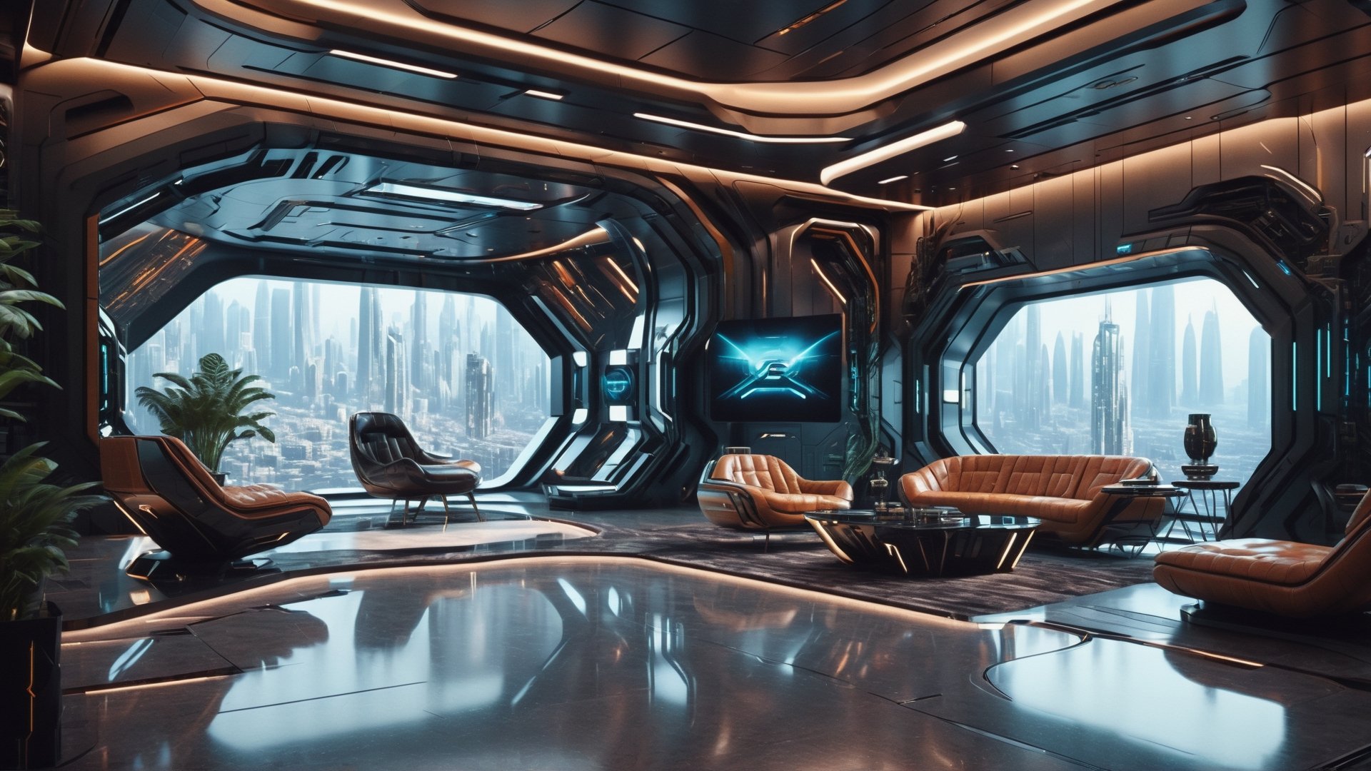 Masterpiece, ultra high definition, ultra high quality, 8k, exquisite details, perfect composition, perfect proportions, precise proportions,
Space station, interior design, oversized floor-to-ceiling windows, future technology, intricate light, future furniture, cyberpunk, office, outer space background, planet, galaxy,