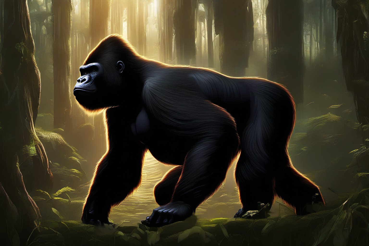 Gorilla 
Gigante
Selva
