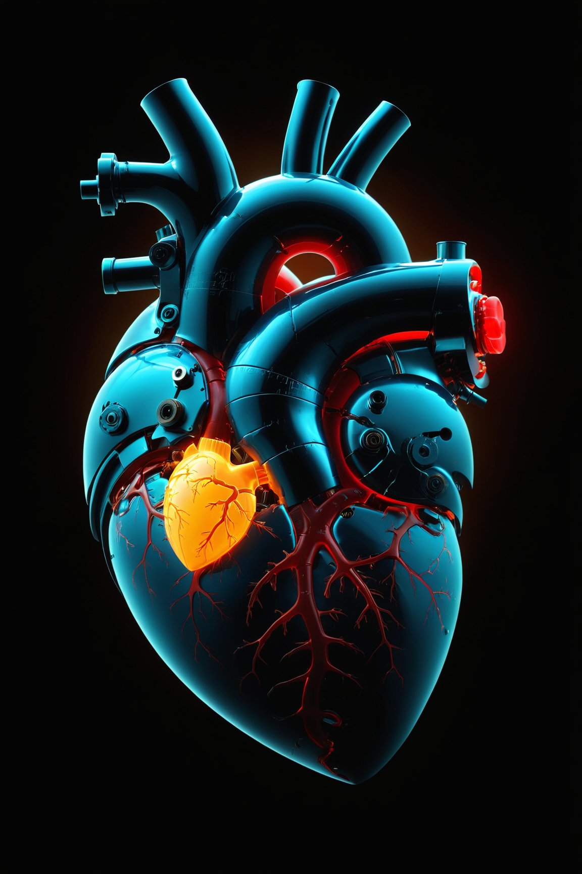 mechanical  heart, bleading oil, glowing veins, multicolor
Wide range of colors., Dramatic,Dynamic,Cinematic,Sharp details
Insane quality. Insane resolution. Insane details. Masterpiece. 32k resolution.
  dvr-lnds-sdxl   ral-apoctvisn  dark, chiaroscuro, low-key  zavy-rmlght