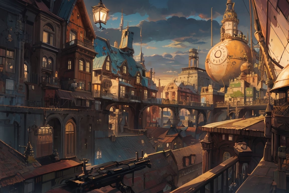 steampunk world