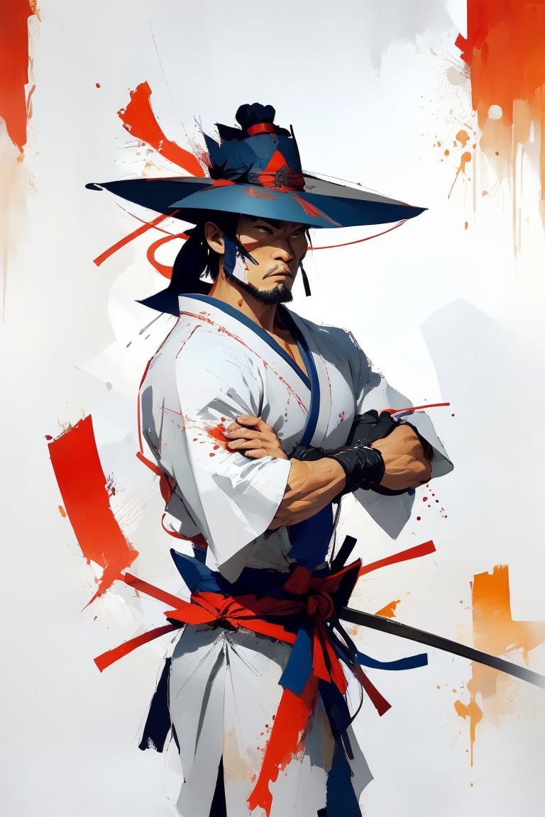 samurai, colorart
