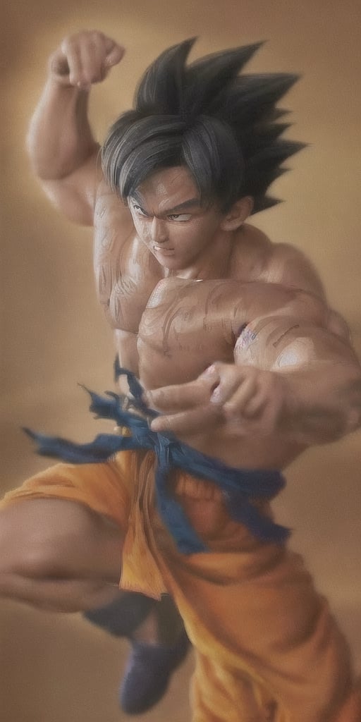 Bruce Lee as Goku 