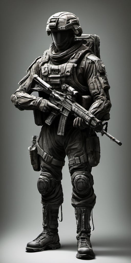 Black Ops elite soldier 