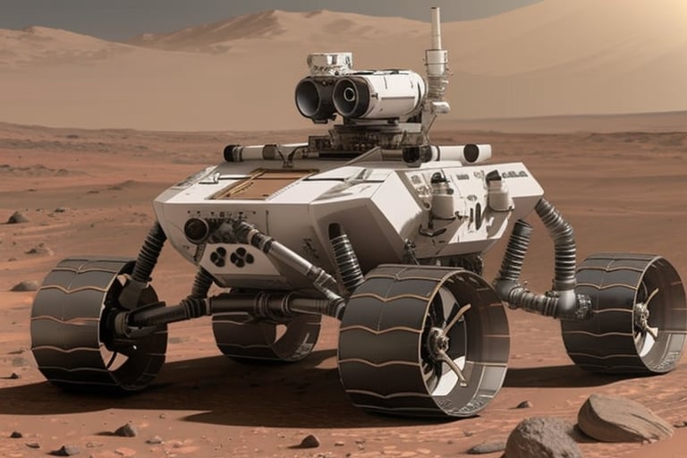  Rover for Mars exploration.