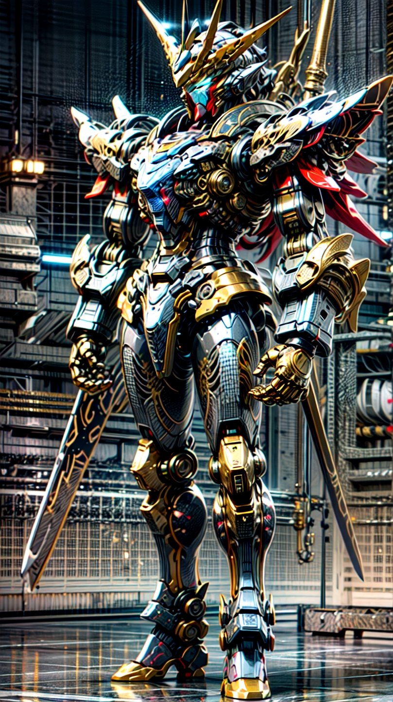 wide full body shot,mecha,engineering map,More Detail,glossy skin,
High resolution, high definition, high quality, high detail,black color Gundam Knight,gundam focus,BJ_Gundam, military backpack,gubdam ,Black And Gold Mix colour ,realistic,full body , battle action,blade ,big blade ,holding blade, ninja  style Gundam,((full_body))