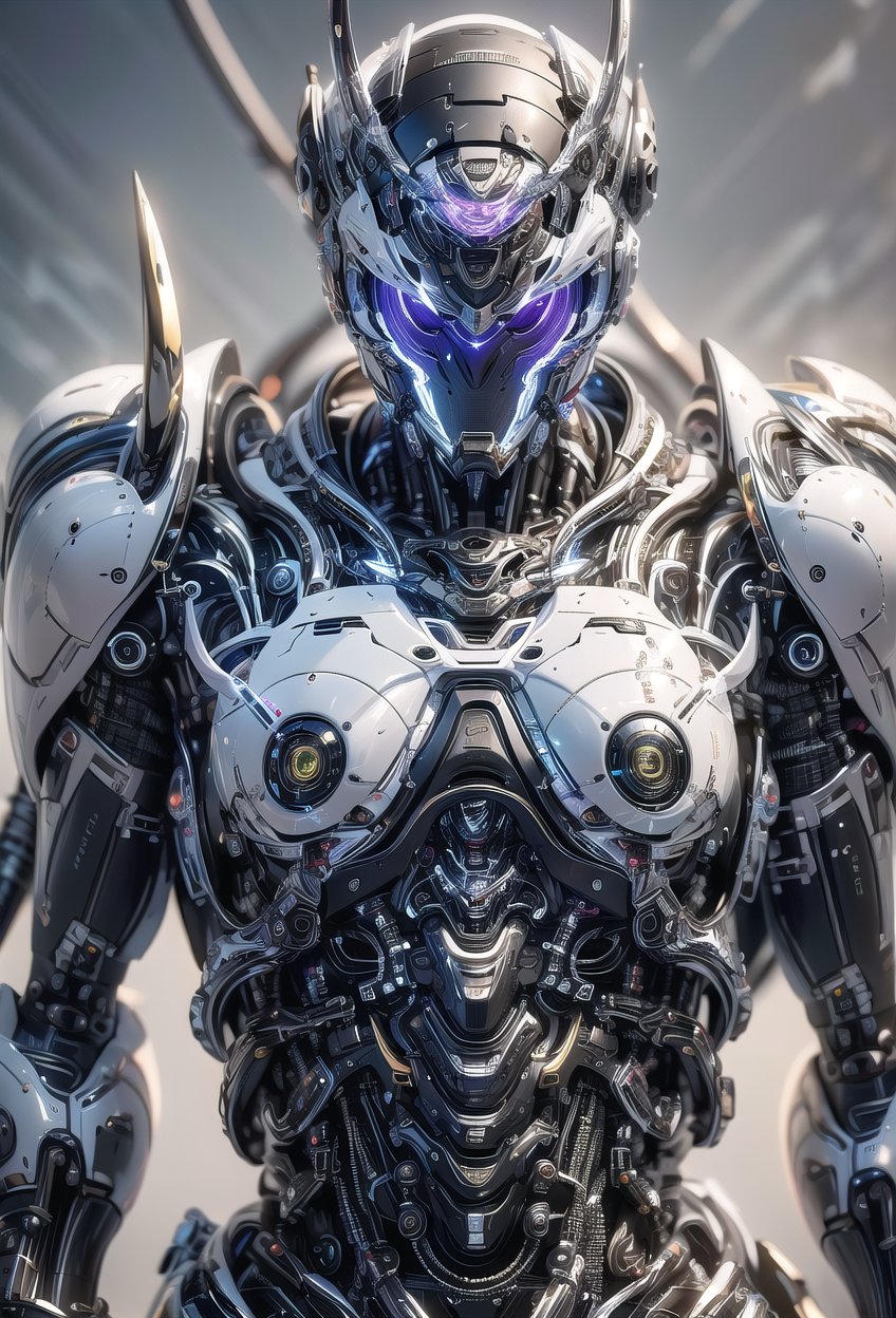 (masterpiece, best quality, highres, dynamic lighting), purple_mech, kaiju, Extremely Realistic, Hyper Detailed, Cinematic Lighting Photography capturing every intricate detail, shot on nvidia rtx for realism, showcasing super-resolution and rendered in Unreal 5. Enhanced with subsurface scattering and PBR texturing for a lifelike appearance.