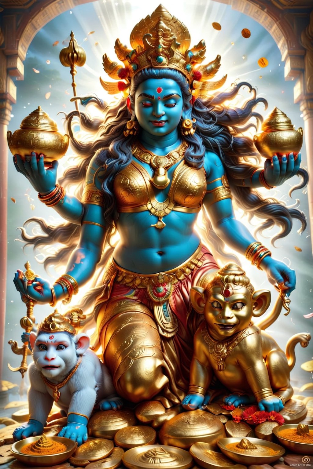 Shiva The Destroyer. Hindu god Shiva is the most popular of all the Hindu deities. ...
Ganesh Remover of Obstacles. ...
Parvati Benign Aspect of Devi. ...
Hanuman Monkey God. ...
Lakshmi GODDESS OF WISDOM. ...
Saraswati Goddess of Wisdom. ...
Durga The Unconquerable. ...
Brahma God of Creation.,God of wealth