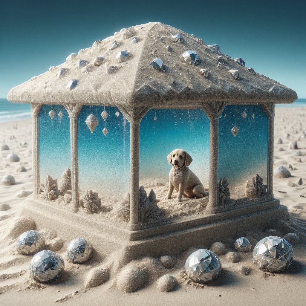 powdered diamonds art,Sand art using powdered diamonds,Many dogs,ral-sand,diam0nd,Obsidian_Diamond, beautuful beach, Rainbows, Coconuts trees, summer, <3, heartsBugCraft,caslte, a lots of crystal, a lot of dimond