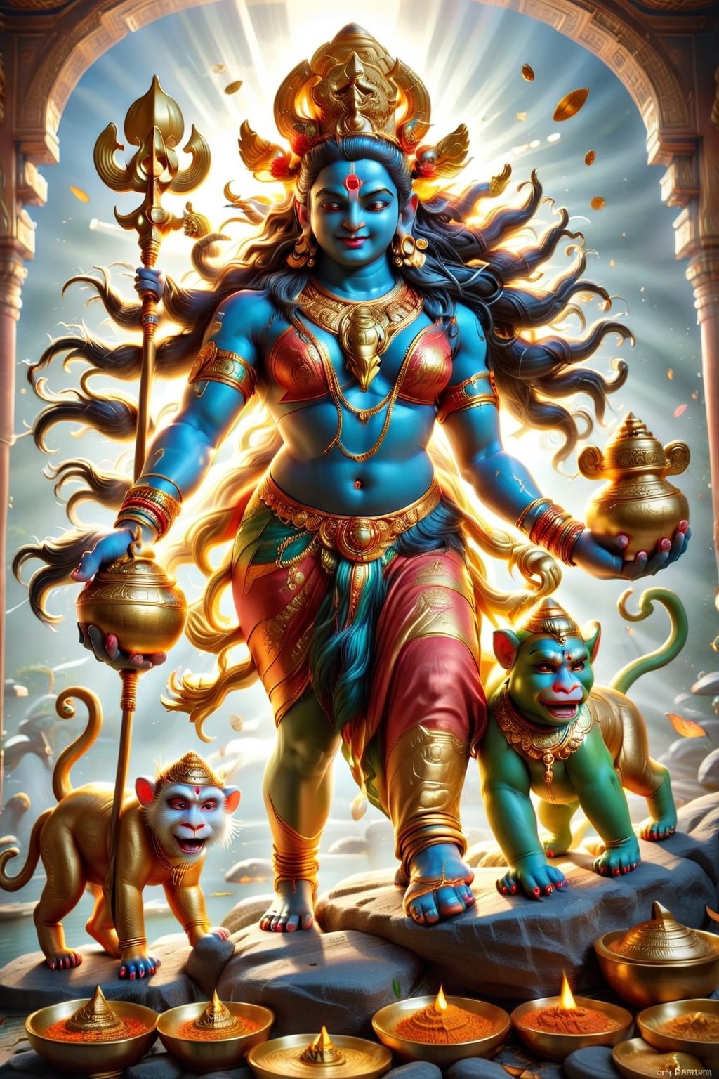 Shiva The Destroyer. Hindu god Shiva is the most popular of all the Hindu deities. ...
Ganesh Remover of Obstacles. ...
Parvati Benign Aspect of Devi. ...
Hanuman Monkey God. ...
Lakshmi GODDESS OF WISDOM. ...
Saraswati Goddess of Wisdom. ...
Durga The Unconquerable. ...
Brahma God of Creation.,God of wealth