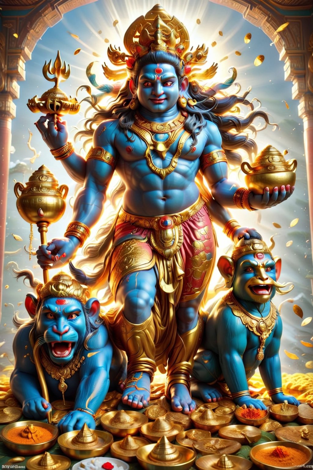 Shiva The Destroyer. Hindu god Shiva is the most popular of all the Hindu deities. ...
Ganesh Remover of Obstacles. ...
Parvati Benign Aspect of Devi. ...
Hanuman Monkey God. ...
Lakshmi GODDESS OF WISDOM. ...
Saraswati Goddess of Wisdom. ...
Durga The Unconquerable. ...
Brahma God of Creation.,God of wealth