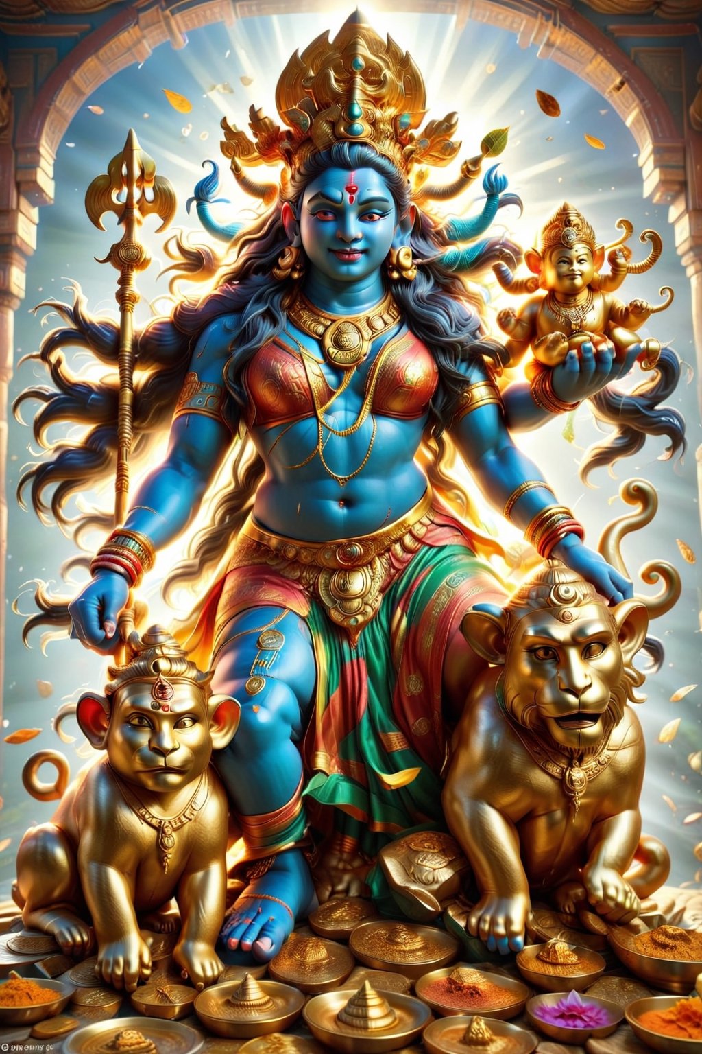 Shiva The Destroyer. Hindu god Shiva is the most popular of all the Hindu deities. ...
Ganesh Remover of Obstacles. ...
Parvati Benign Aspect of Devi. ...
Hanuman Monkey God. ...
Lakshmi GODDESS OF WISDOM. ...
Saraswati Goddess of Wisdom. ...
Durga The Unconquerable. ...
Brahma God of Creation.,God of wealth