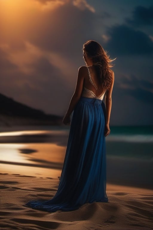 RAW photo, best quality), (realistic, photo-Realistic:1.1), best quality, masterpiece, beautiful, 1024K, beautiful woman and men on the beach, fullmoon, (HDR:1.2), (muted colors, dim colors, soothing tones:0), daylight, Exquisite details and textures, wide cinematic shot, Warm tone, well lit, wide shot, Hyper-realistic photo of a lovers, perfect shape, perfect body proportions, perfect anatomy, soft shiny skin, smile, mesmerizing, tousled long hair, (full body:1.2),perfect composition,studio photo,trending on artstation,(Masterpiece,Best quality,32k,UHD:1.5),(Sharpness, high contrast, HDR, hyper-detailed, intricate details, ultra-realistic, award-winning photo, ultra-clear, Kodachrome 800:1.3),(chiaroscuro lighting, soft edge lighting:1.2), by Karol Bak, Gustav Klimt and Hayao Miyazaki, real_booster, photo_b00ster, ani_booster, art_booster
