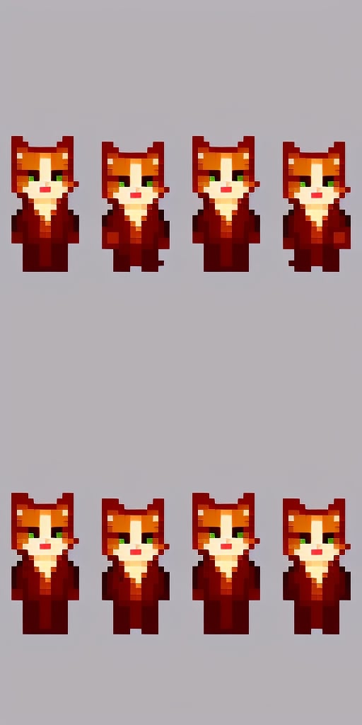 cat pixel art chibi,3D,PixelartFSS,cat,Cats