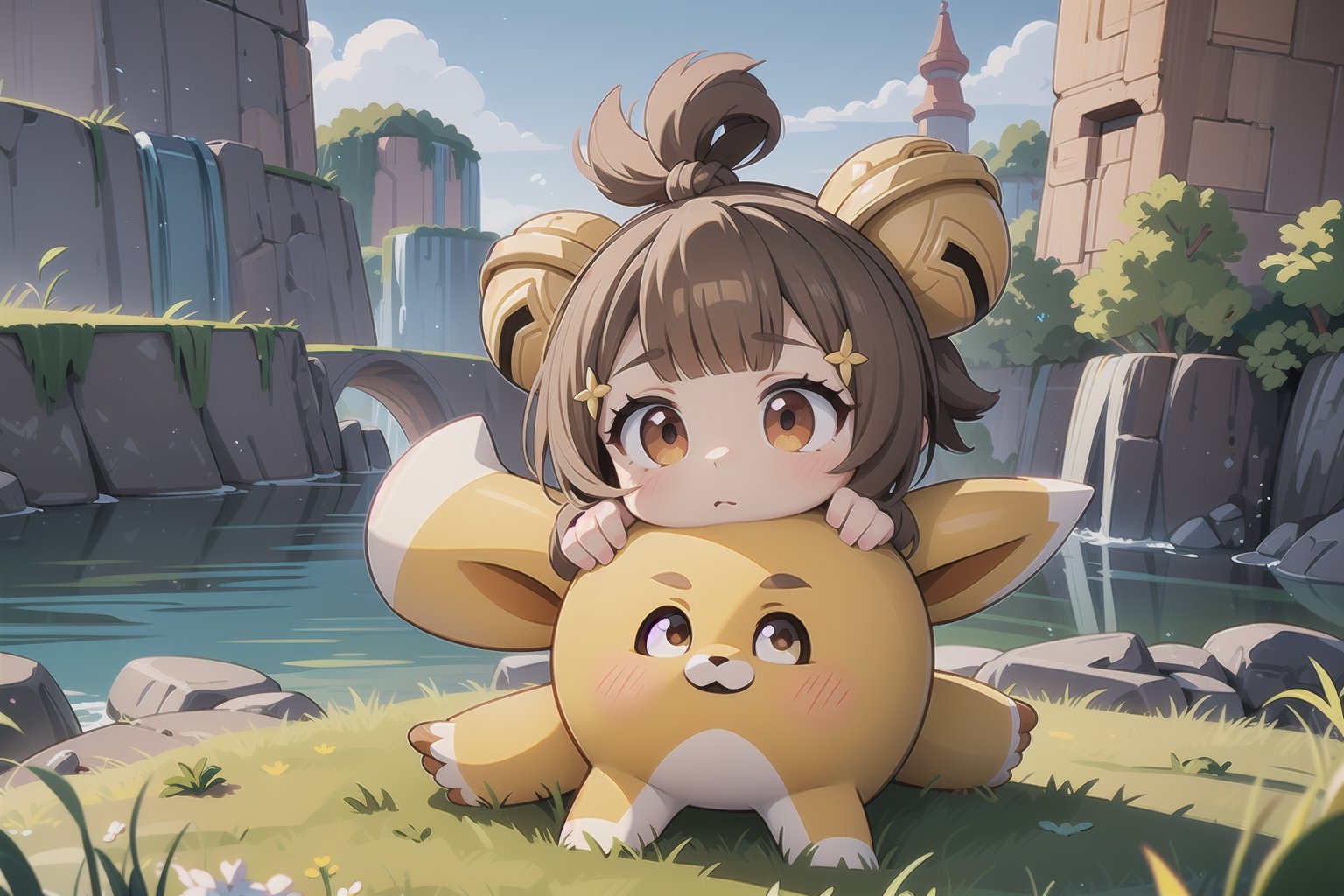 little yaoyaodef, little (full body view of lora:yaoyao2-000008:1), (masterpiece), best quality, HDR, 32k UHD, Ultra realistic, highres, highly detailed, ultra_hd, high resolution, ultra_detailed, hyper realistic, extemely detailed background, detailed_background, complex_background, depth_of_field, extremely detailed and complex, outdoor, little (Crash Bandicoot), show yourself as (Crash Bandicoot), show me your (Crash Bandicoot) costume, creating an atmosphere in (N Sanity Island), creating an atmosphere at (N Sanity Island), the background is filled with smoke,