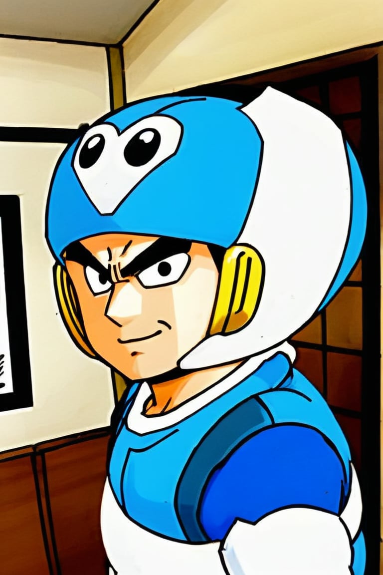  A man dressed up to look like Doraemon, ,jaeggernawt, Vegeta