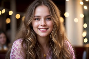 extremely innocent angelic face, smirk, teen, wild hair, sitting, dressed in pink, she smile like gentle love goddess, very long tresses, golden hair, brown hair, expressive face , she loves it so much. in chic bedroom, phenomenal image, too good, did you see it? i can't believe how good this is quality, sharp, perfect, beautiful, female, ultrarealistic, soft lighting, 8k, cheerful,laughing,clever naughty smile,,long sleeves, she smile like gentle love goddess,very long tresses,black hair,brown hair,expressive face, stunningly beautiful young girl,(((extremely innocent face ))),wild hair,((best quality)),((masterpiece)),(detailed),, highly ornate body jewelry, raw, photorealistic, real, perfect skin, real skin, realistic photo of a 1girls, , , voluptuously   extremely innocent face, divine eyes, ;,  

 (((full body view:1.2))), stunningly beautiful (((extremely innocent face ))), wild hair, ((best quality)), ((masterpiece)), (detailed),  shirt,, highly detailed HDR photo, 8k quality, best quality, high resolution ultra photorealistic, high definition, highly detailed photo, photon mapping, dynamic angle, professional lighting, highly detailed face and body,expressive eyes, perfectly detailed face, smile, gorgeous face, real skin details, soft skin, looking at viewer, raw, photorealistic, real, perfect skin, real skin, realistic photo of a mid body shot, , extremely innocent face, very beautiful, cheerful, laughing, clever naughty smile, , she is dressed, she smile like gentle love goddess, very long tresses, golden hair, brown hair, expressive face, divine eyes,, Wide-angle view of a pretty fashion model looking at the camera, expressing a complaint as if it's our fault, sad and thoughtful, sipping coffee in a dark, cozy coffee shop with rain outside, vibrant ambience, lively atmosphere, adorned with fairy lights and candles, captured in photorealistic detail with real skin textures, soft lighting, and presented as an absurdres masterpiece. , flowers,  ,1,s_light