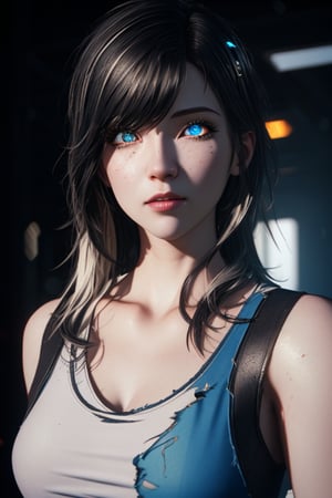 ((Best quality)), ((masterpiece)), (detailed:1.4), 3D, an image of a beautiful cyberpunk female,HDR (High Dynamic Range),Ray Tracing,NVIDIA RTX,Super-Resolution,Unreal 5,Subsurface scattering,PBR Texturing,Post-processing,Anisotropic Filtering,Depth-of-field,Maximum clarity and sharpness,Multi-layered textures,Albedo and Specular maps,Surface shading,Accurate simulation of light-material interaction,Perfect proportions,Octane Render,Two-tone lighting,Wide aperture,Low ISO,White balance,Rule of thirds,8K RAW,torn clothes,white long hair, (girl:1.4),night, detailed eye, beautiful blue eye
