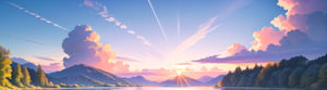((masterpiece)), (best quality), (detailed), sunny sky, water, landscape, natural_background