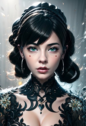 Close-up of a woman in a hat and dress, Digital illustration style, Digital Illustration Portrait, Trends in Artstration, in the art style of bowater, detailed portrait of anime girl, digital anime illustration, Painted in the style of Artgerm, Portrait of Martin Ansin, Detailed pictorial portrait, Digital Illustration -, artgerm. High Detail