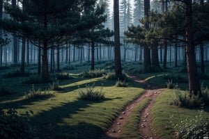 (dark magic:1.2), (grim:1.2) forest, bushes with thorns, (intricate details), (hyperdetailed), 8k hdr, high detailed, lot of details, high quality, (colored)