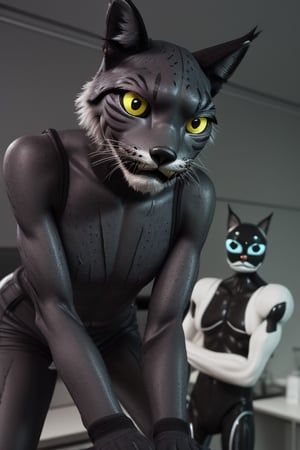 black lynx x being abused by cyclopmen