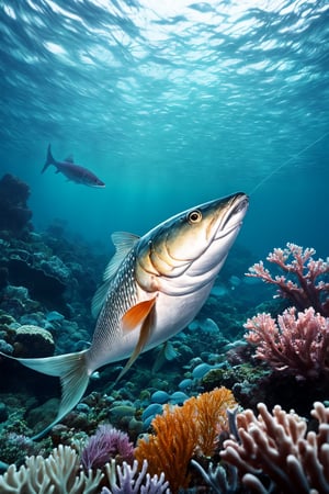 Descreva a história de um pescador que, ao explorar um recife de coral, descobre uma nova espécie de peixe nunca antes vista. Como ele documenta sua descoberta e como isso afeta a comunidade científica?