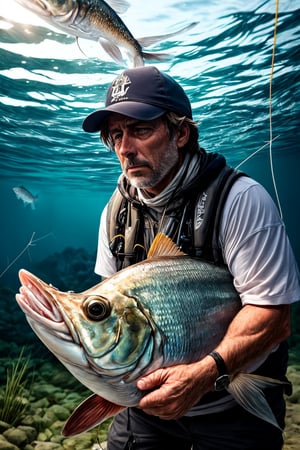 Conte a história de um pescador idoso que decide ensinar seu neto a pescar, transmitindo-lhe não apenas as técnicas, mas também as histórias e lições de vida que ele aprendeu ao longo dos anos como pescador.