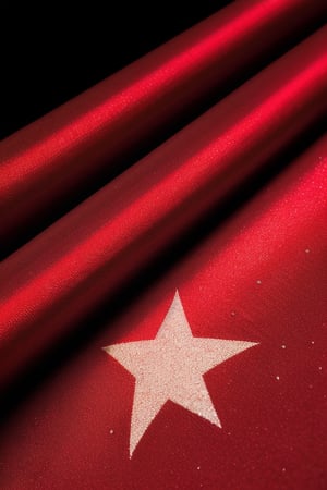 (((cachecol))), (((vermelho com estampas em forma de estrelas))) fotografia, altamente detalhado, foco nítido, 4k, estilo, estilo de imagem ultra nítida, fundo bege.