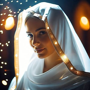 

NUN OF LIGHT, shallow depth of field, vignette, highly detailed, high budget Hollywood movie, bokeh, cinemascope, moody, epic, gorgeous, film grain, grainy