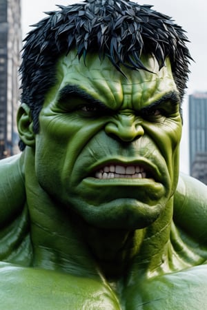 `the face of the Hulk is covered by pixels, in the style of dystopian cityscapes, vray, ambient sculptures, frank thorne, dark and mysterious, coded patterns, video montages 