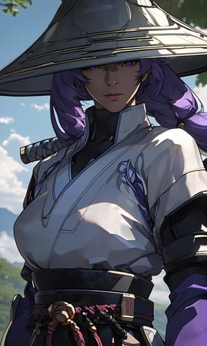 (masterpiece), best quality, expressive eyes, perfect face, (Raiden Shogun from Genshin Impact: 2.5), (hair in one big and long braid), ((dark to light purple hair)), (purple eyes), (((mole under left eye))), {{{HDR, UHD, 8K}}}, {{{best quality}}}, {{{masterpiece}}}, {{{sharp focus}}}, {{{physically-based rendering}}}, {{{extreme detail description}}}, {{{Professional}}}, {{{Vivid Colors}}}, {{{opal render}}},






niji6