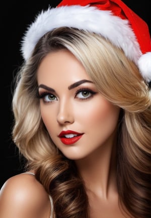 Christmas Style, portrait by Borisy©h, black bg, vanilla

