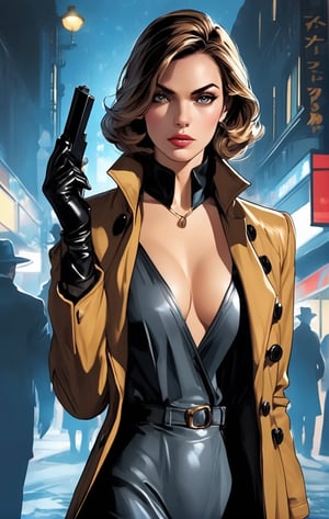 
(masterpiece), best quality, expressive eyes, perfect face,detective lady, wearing leather gloves, (cold look), sharp eyes, side eye, night in the city, (long coat),sleuth,bright golden eyes,















niji6