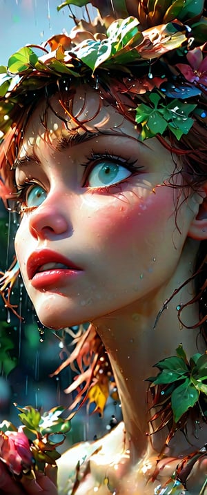 Raindrops on the roof, Pitter-patter lullaby, Cleansing for the soul| dynamic pose | centered| key visual| intricate| highly detailed| breathtaking beauty| precise lineart| vibrant| comprehensive cinematic| Carne Griffiths| Conrad Roset| Anna Dittmann| overcast









3D,Comic Book-Style