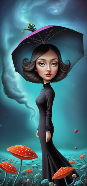 In the style of "Pop Surrealism": A pop surrealist portrayal of Daria Stavrovich (Narkis) and Aleksandr Ivanov (Chaif), blending pop culture references with surrealistic elements.
,DonMASKTexXL 
